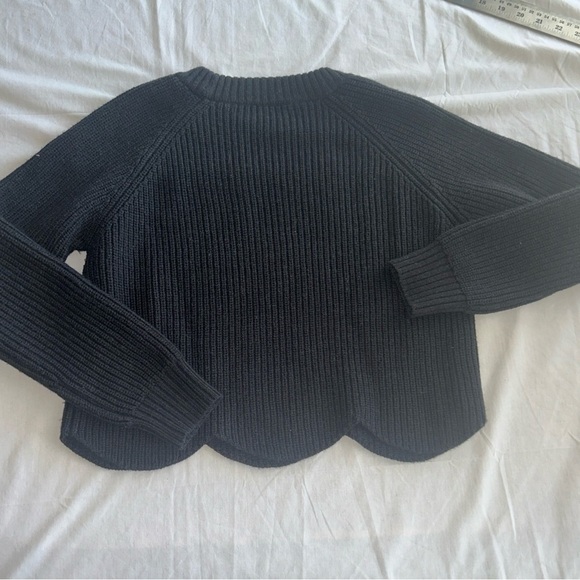 Wilfred Classic Black Knit Sweater Italian Yarn Wool - Picture 10 of 10